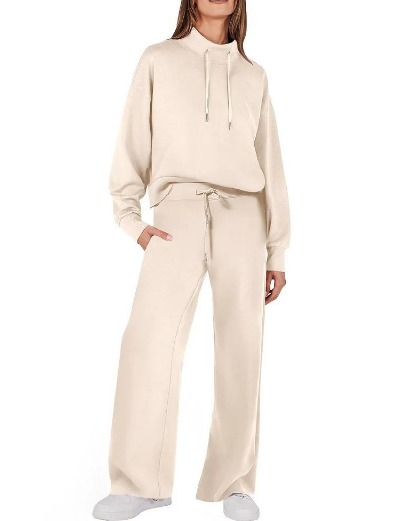 Relaxed-Fit Hoodie and Joggers Set