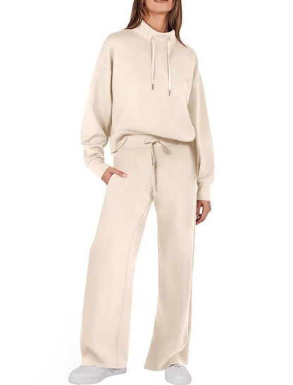 Relaxed-Fit Hoodie and Joggers Set