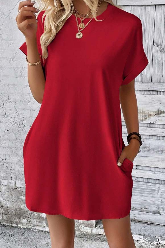 Casual T-Shirt Mini Dress