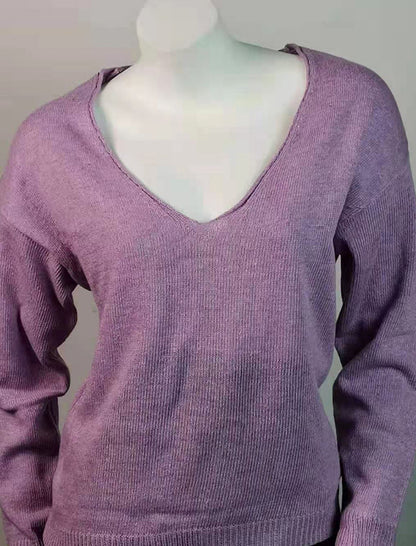 Oversized V-Neck Sweater