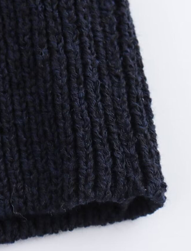 Double-Pocket Knit Vest