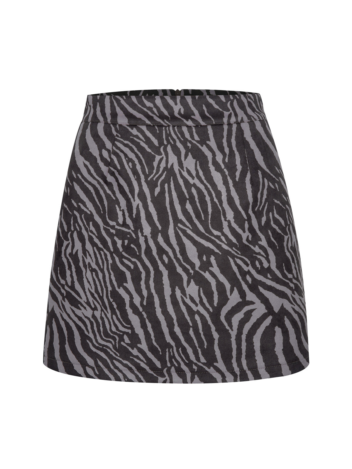 Animal Print A-Line Mini Skirt