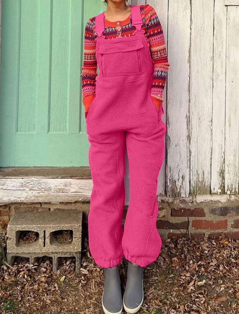 Fleece Lined Unisex Jumpsuit