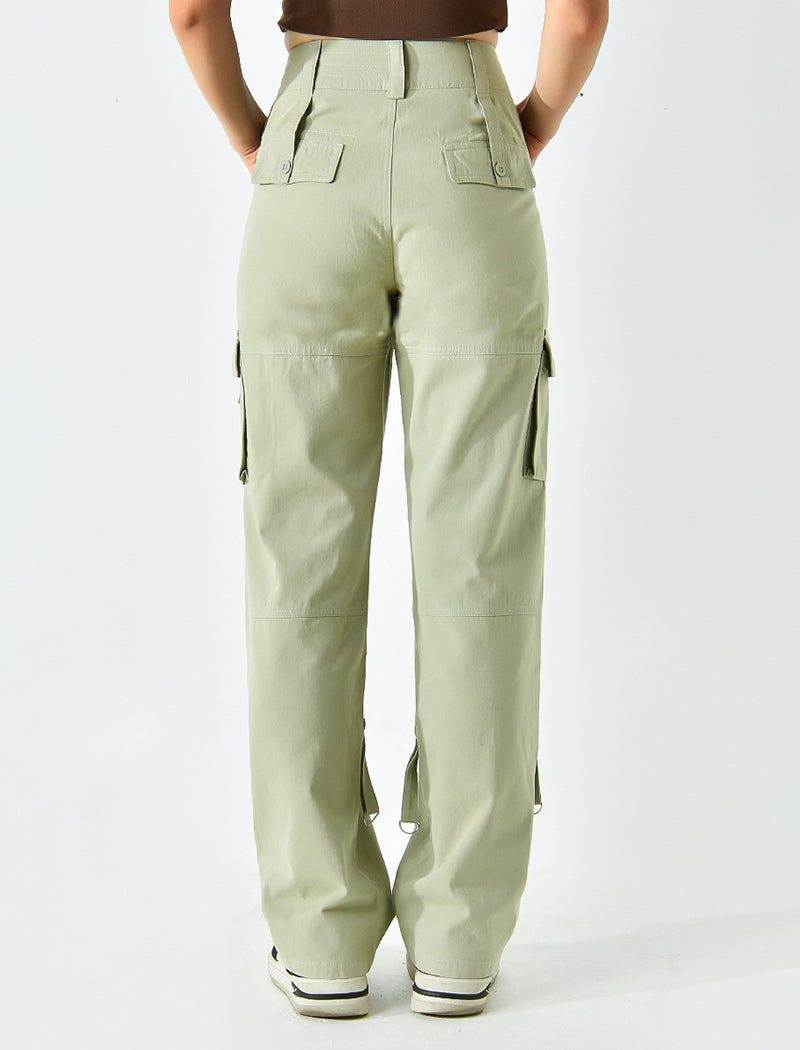 Cargo Wide-Leg Pants