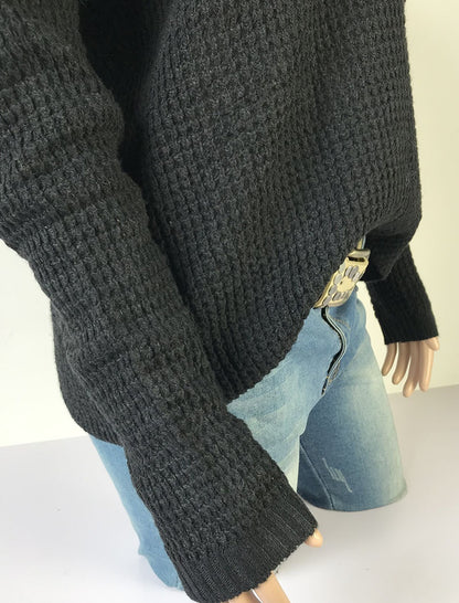 Off-Shoulder Knit Sweater