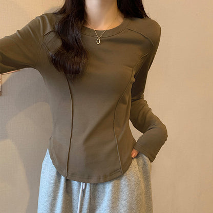 Slim-Fit Basic Pullover