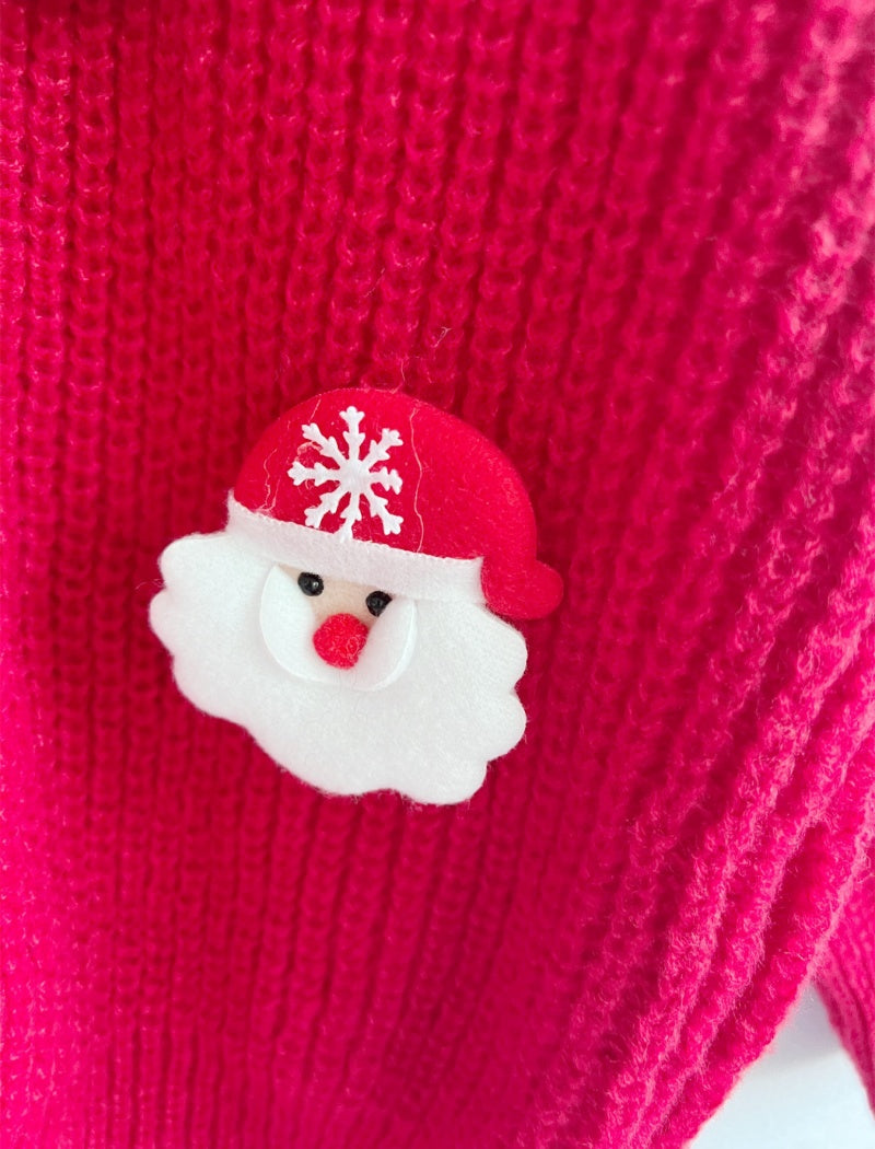 3D Christmas Santa Sweater