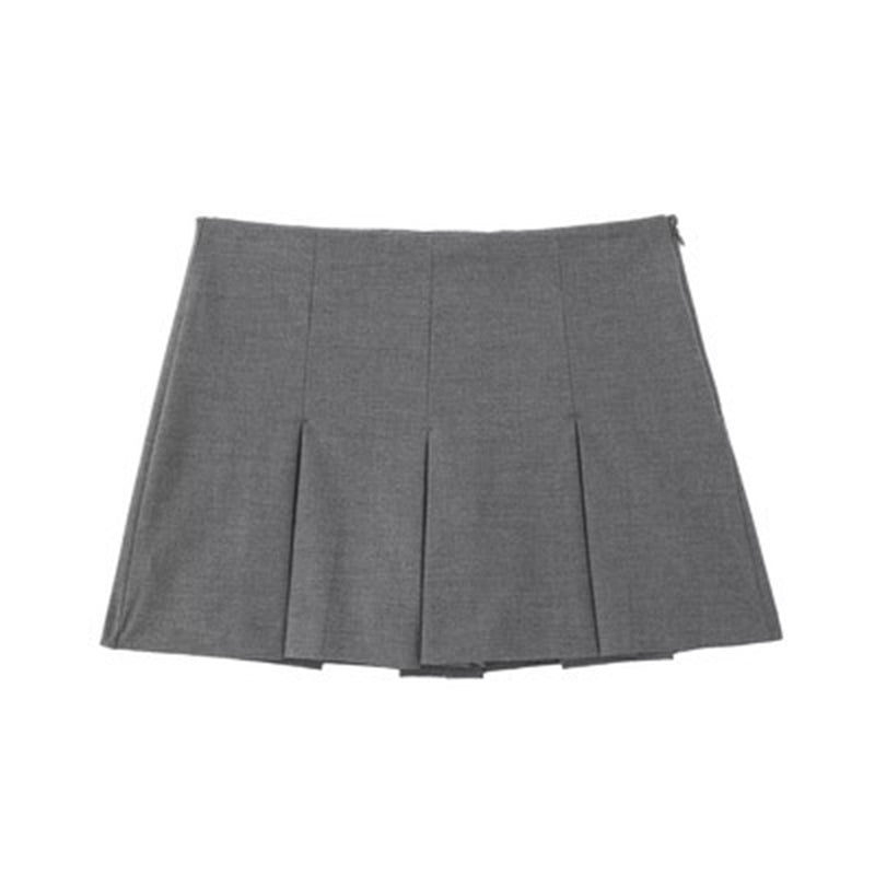 Pleated Mini Skort