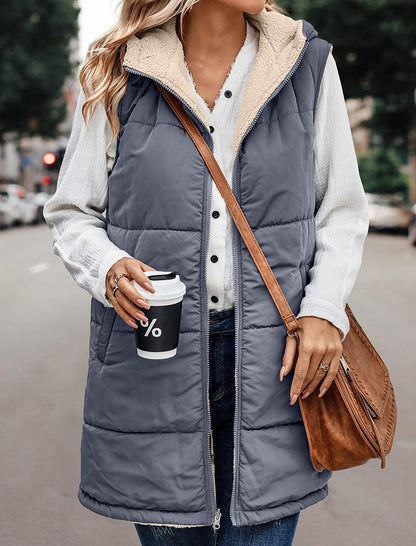 Sleeveless Puffer Vest