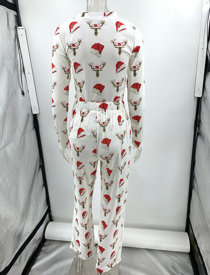 Holiday Print Pajama Set