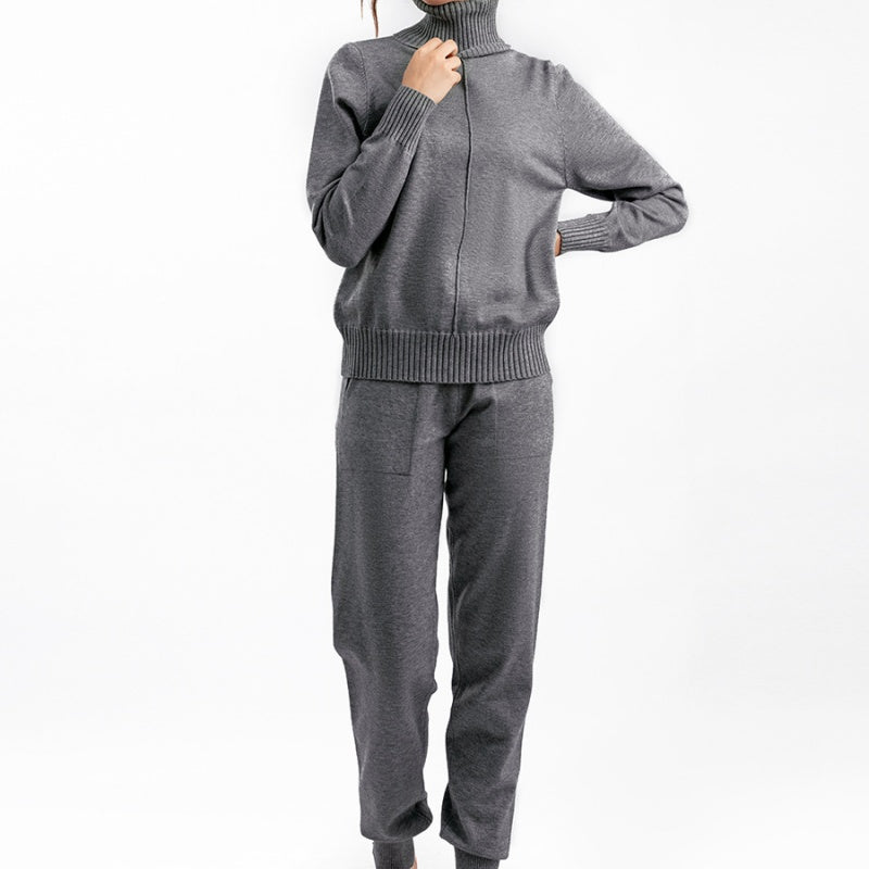 Cozy Turtleneck Knit Set