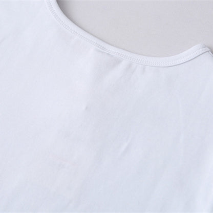 Bow Embellished Graphic Tee