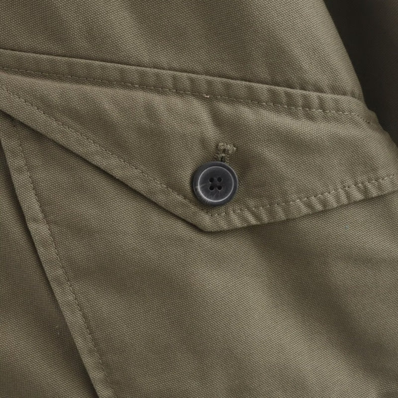 Corduroy Collar Utility Jacket