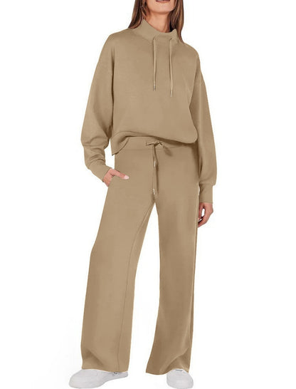 Relaxed-Fit Hoodie and Joggers Set