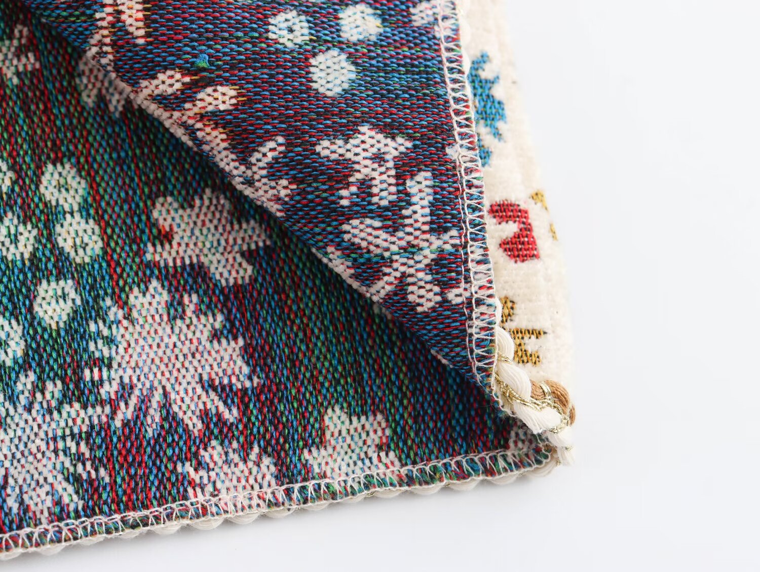 Cropped Floral Tie-Front Vest