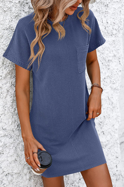 Ribbed T-Shirt Dress