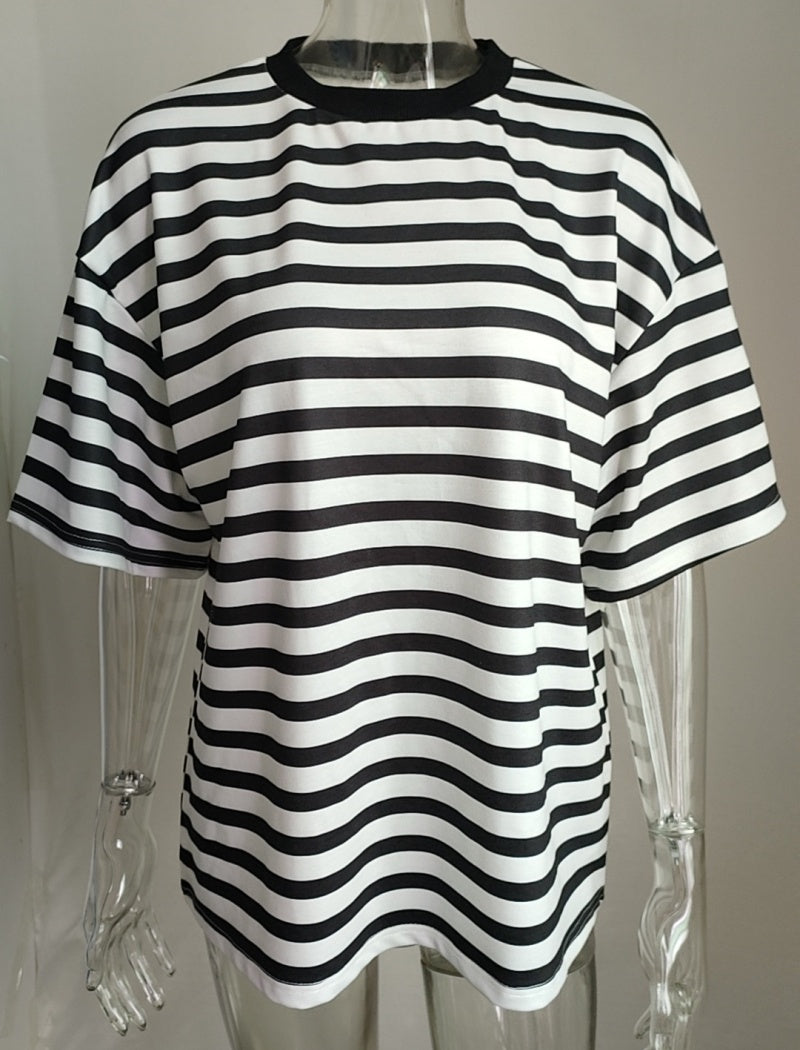 Loose-Fit Striped Tee
