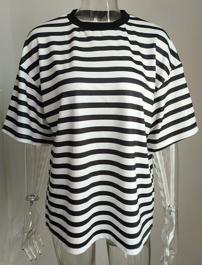 Loose-Fit Striped Tee