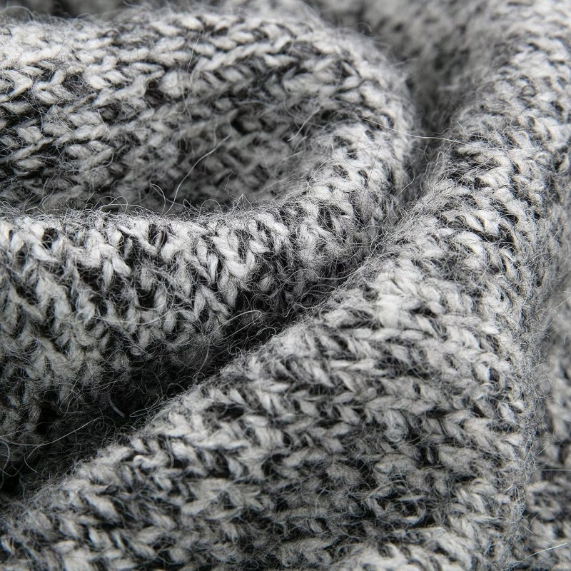 Ribbed Long Sleeve Turtleneck Sweater