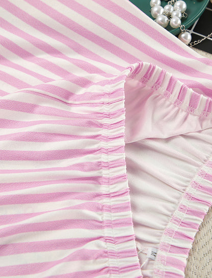 Striped Pajama Two-Piece Set