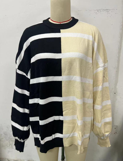 Oversized Striped Sweater