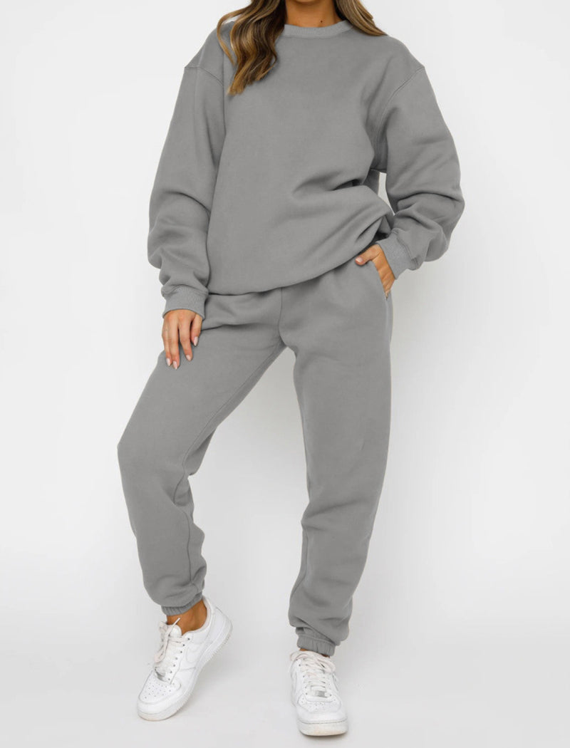 Fleece Top and Jogger Set