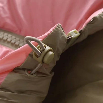 Sleeveless Padded Zip-Up Vest