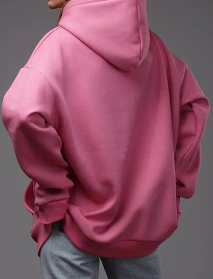 Oversized Hoodie with Kangaroo Pocket