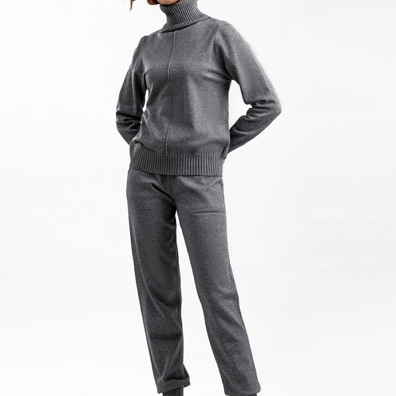 Cozy Turtleneck Knit Set