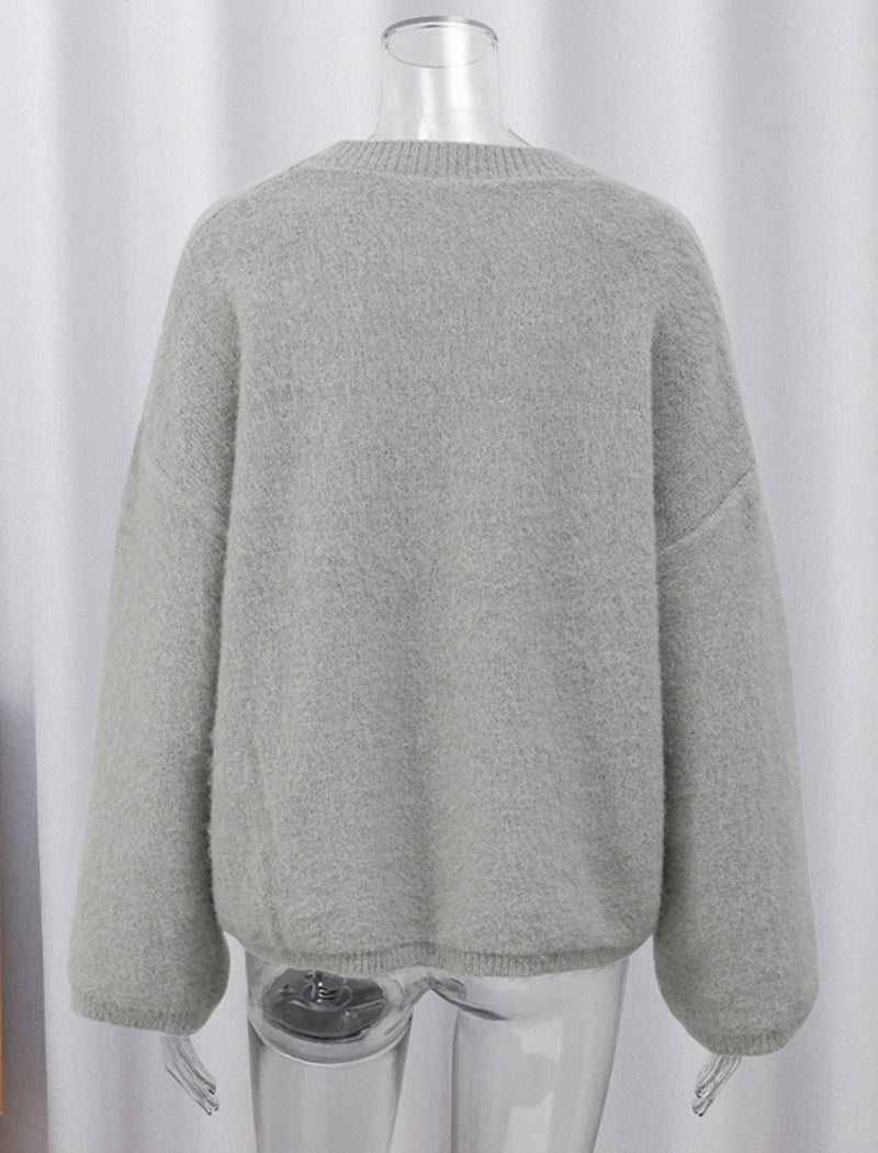 Oversized Casual Knit Sweater