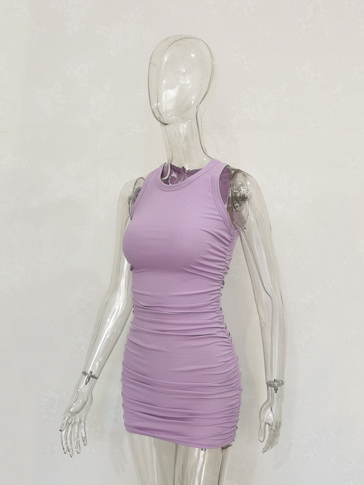 Ruched Bodycon Dress