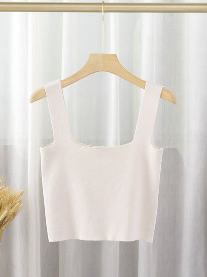 Square Neck Crop Top