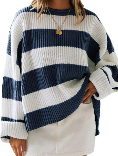 Oversized Striped Sweater