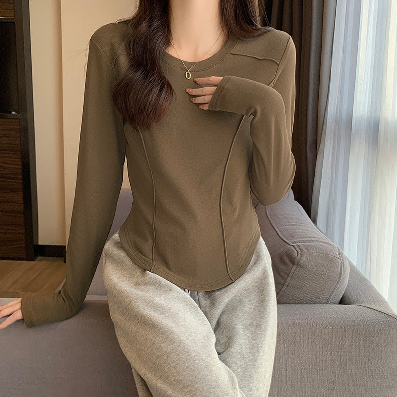Slim-Fit Basic Pullover