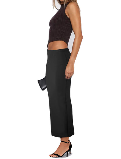 Solid/Graphic Skirt