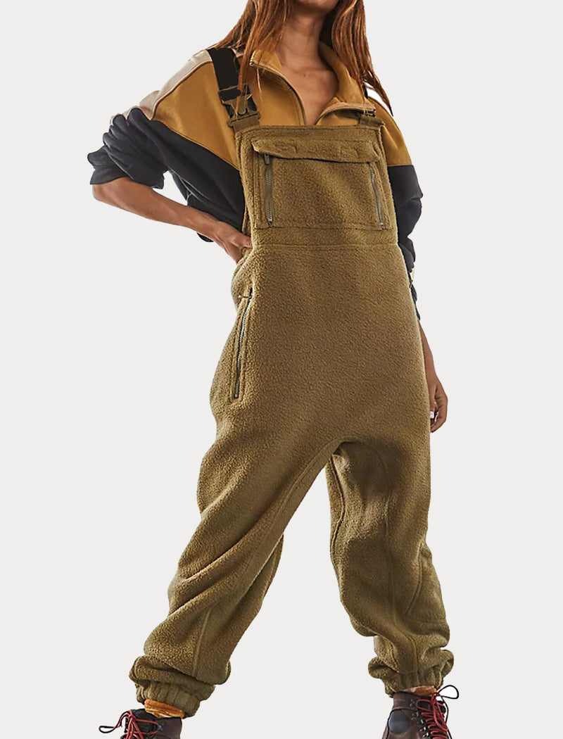 Fleece Lined Unisex Jumpsuit