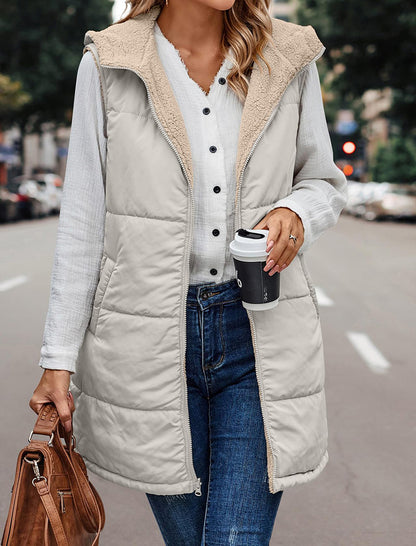 Sleeveless Puffer Vest
