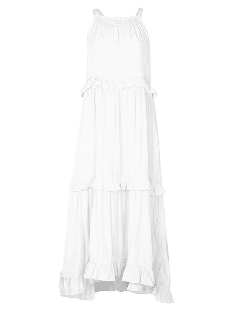 Ruffled Tiered Maxi Dress