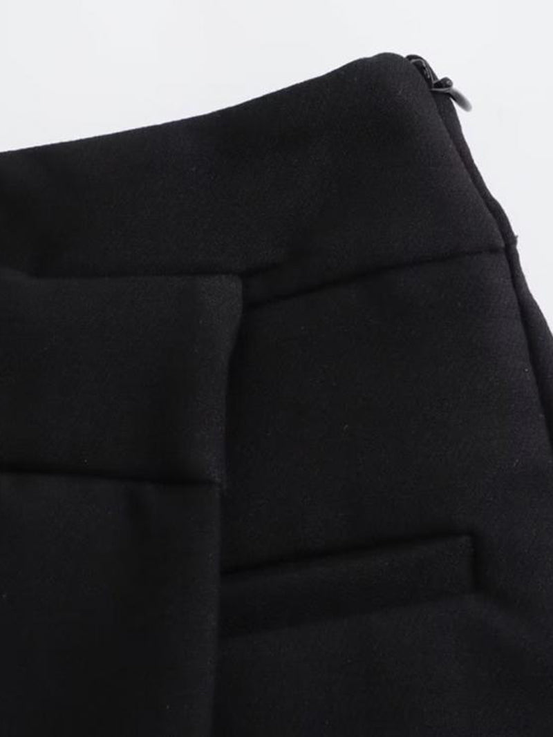 Asymmetrical A-Line Mini Skirts