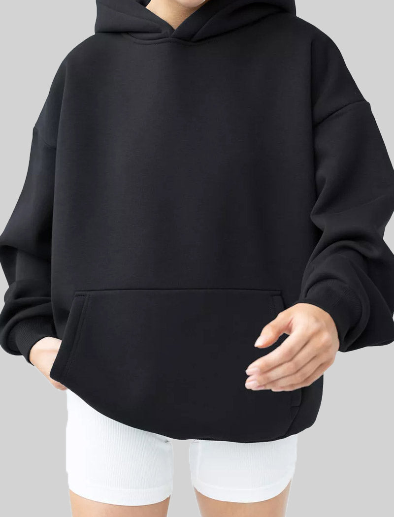 Oversized Hoodie with Kangaroo Pocket