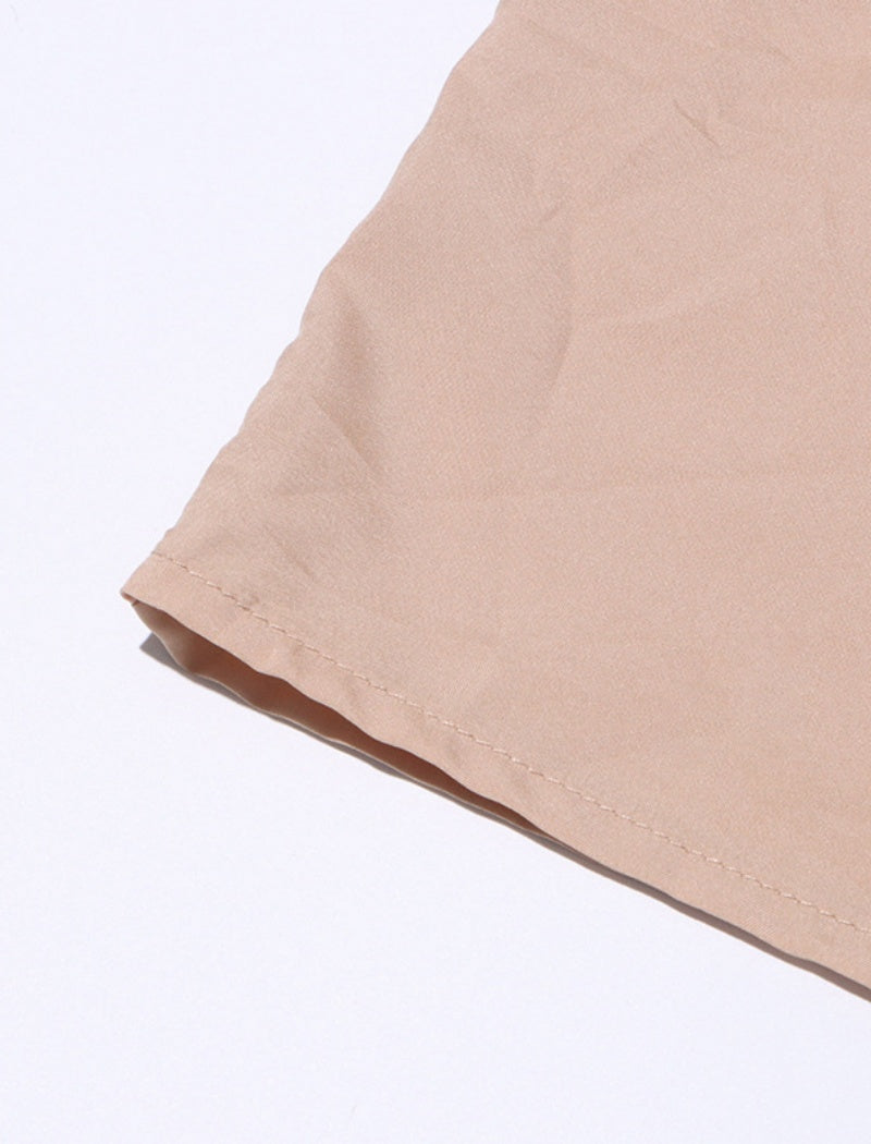 Lace-Trimmed Flowing Gown