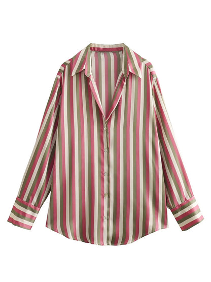 Graphic Button-Up Shirt