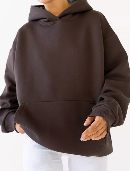 Oversized Hoodie with Kangaroo Pocket