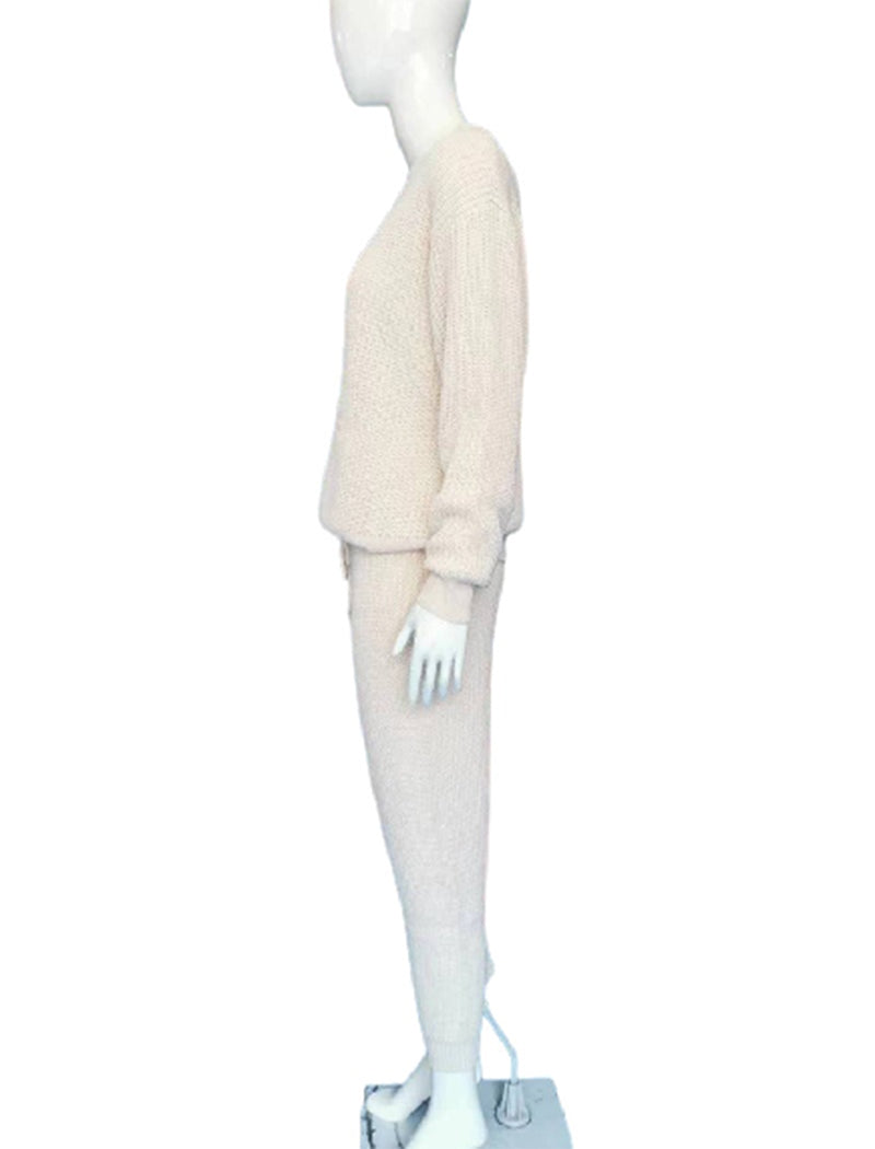 Ribbed Lounge Two-Piece Set