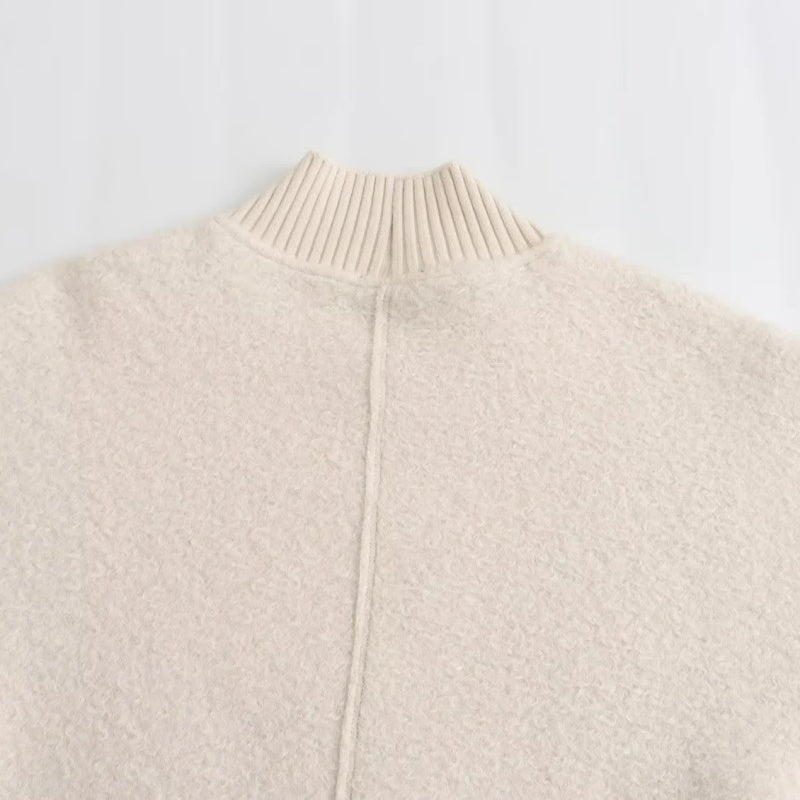 Turtleneck Knit Sweater