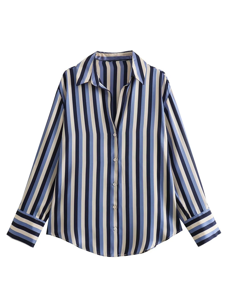 Graphic Button-Up Shirt