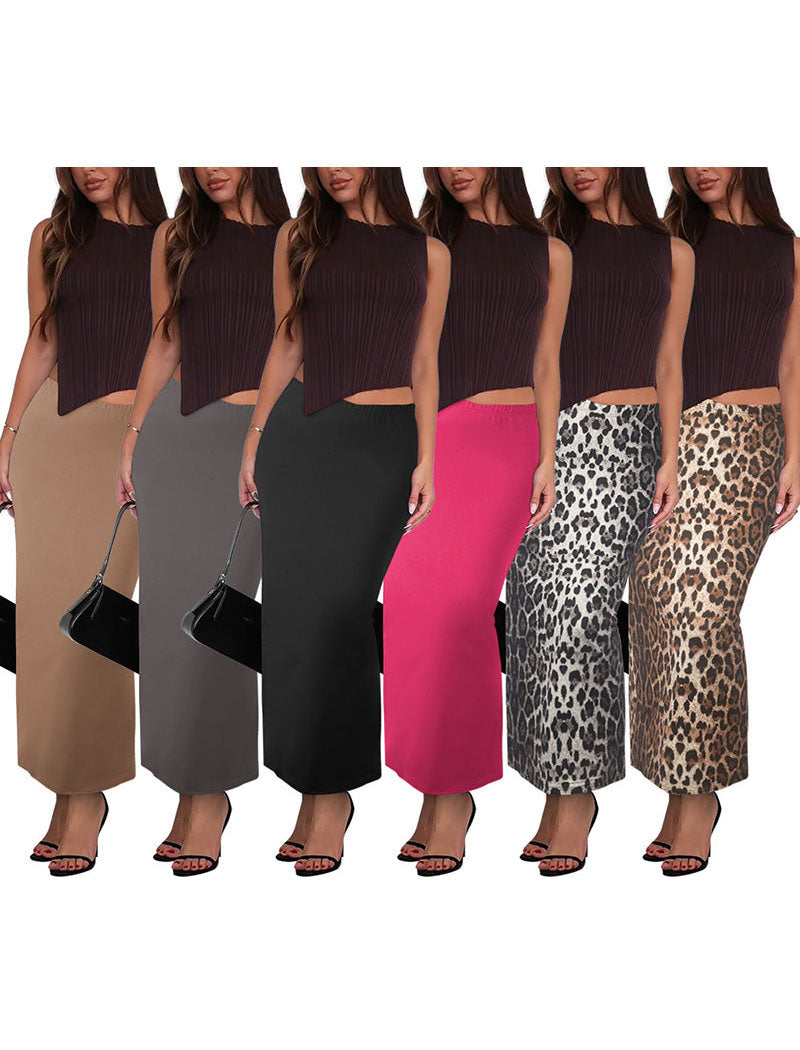 Solid/Graphic Skirt