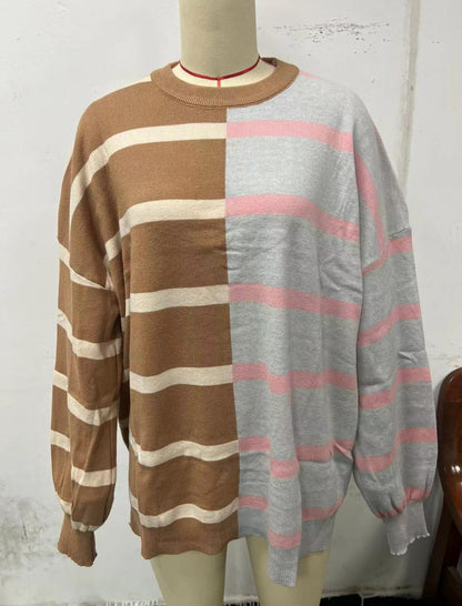 Oversized Striped Sweater