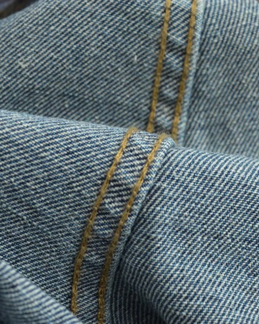 High-Rise Patchwork Jeans