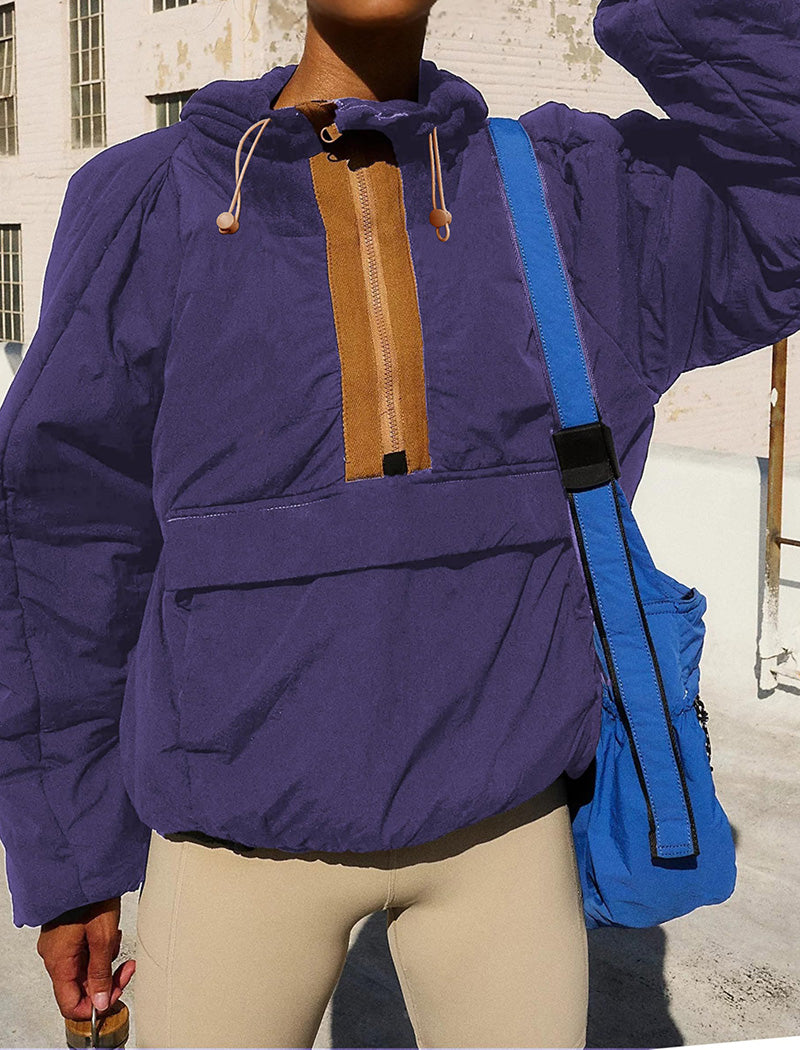 Quarter-Zip Windbreaker Pullover